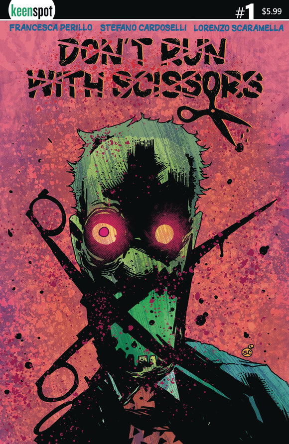 DONT RUN WITH SCISSORS #1 CVR A STEFANO CARDOSELLI (MR) (3/12/2025)