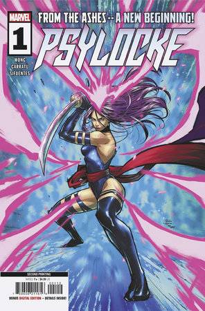 PSYLOCKE #1 2ND PTG RICKIE YAGAWA VAR (1/1/2025)