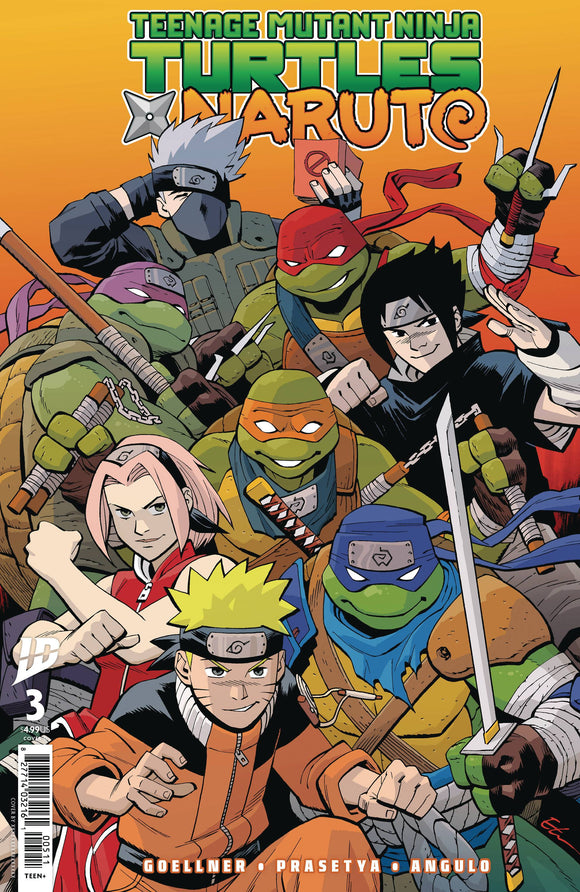 TEENAGE MUTANT NINJA TURTLES X NARUTO #3 CVR D YOUNG (3/19/2025)