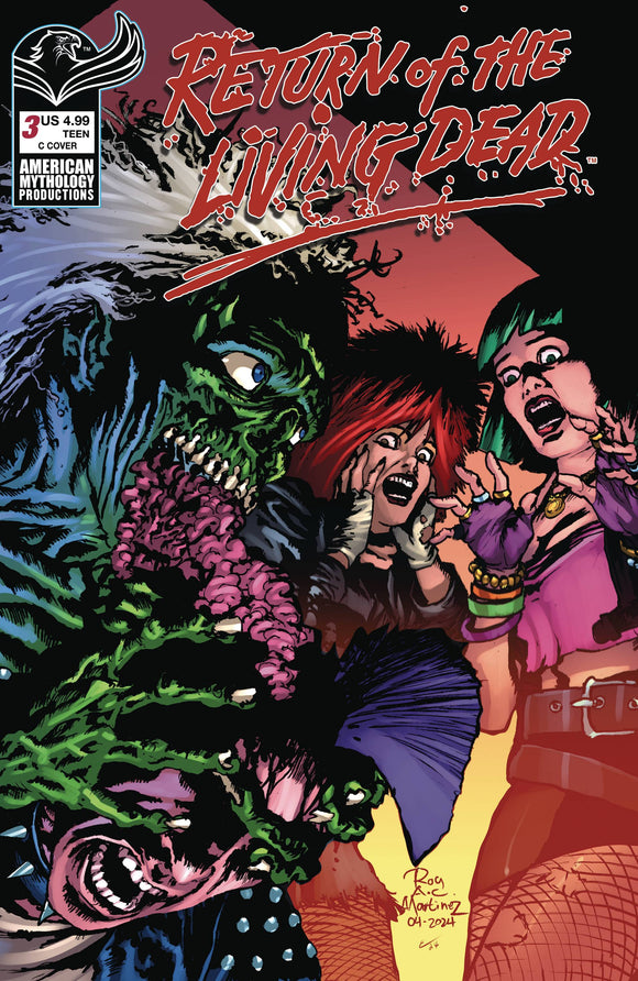 RETURN OF THE LIVING DEAD #3 CVR C MARTINEZ (3/26/2025)