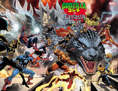 GODZILLA VS FANTASTIC FOUR #1 LEINIL YU WRAPAROUND VAR (3/19/2025)