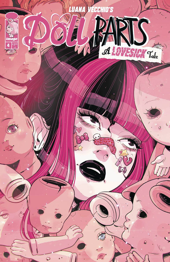 DOLL PARTS A LOVESICK TALE #4 (OF 4) CVR B VECCHIO (MR) (3/26/2025)