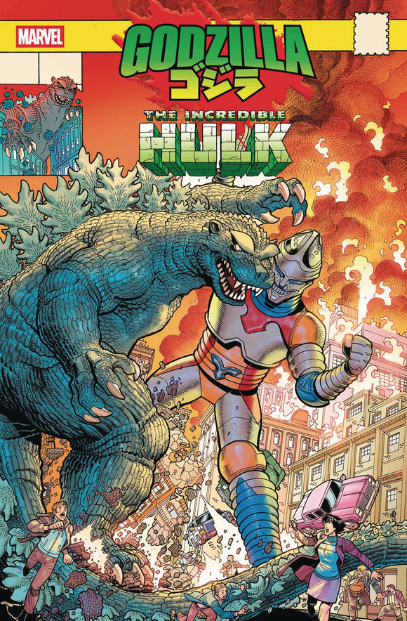 GODZILLA VS HULK #1 NICK BRADSHAW MONSTER HOMAGE VAR (4/16/2025)