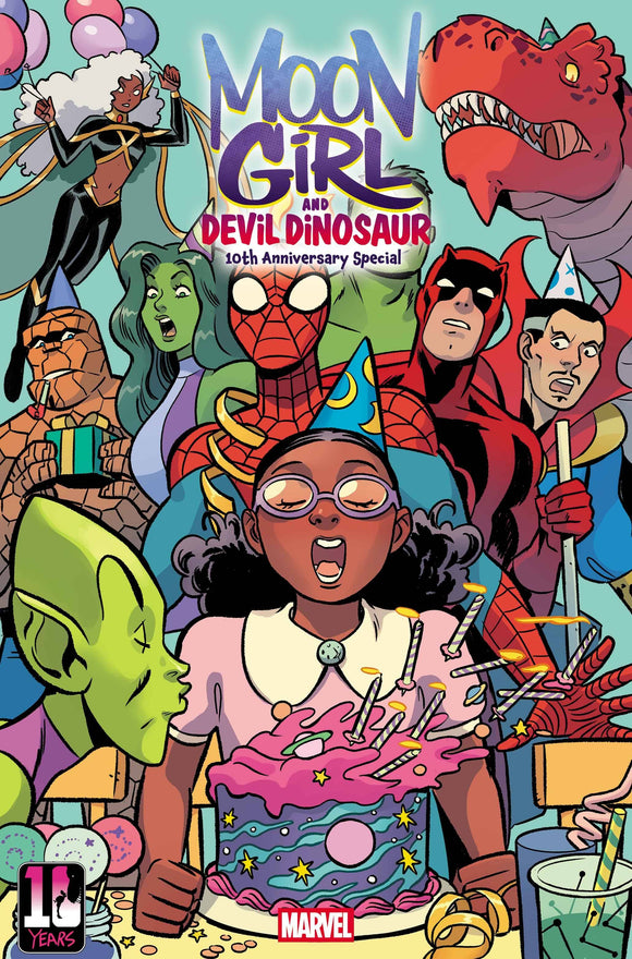 MOON GIRL & DEVIL DINOSAUR 10TH ANN SPECIAL #1 BUSTOS VAR (4/2/2025)