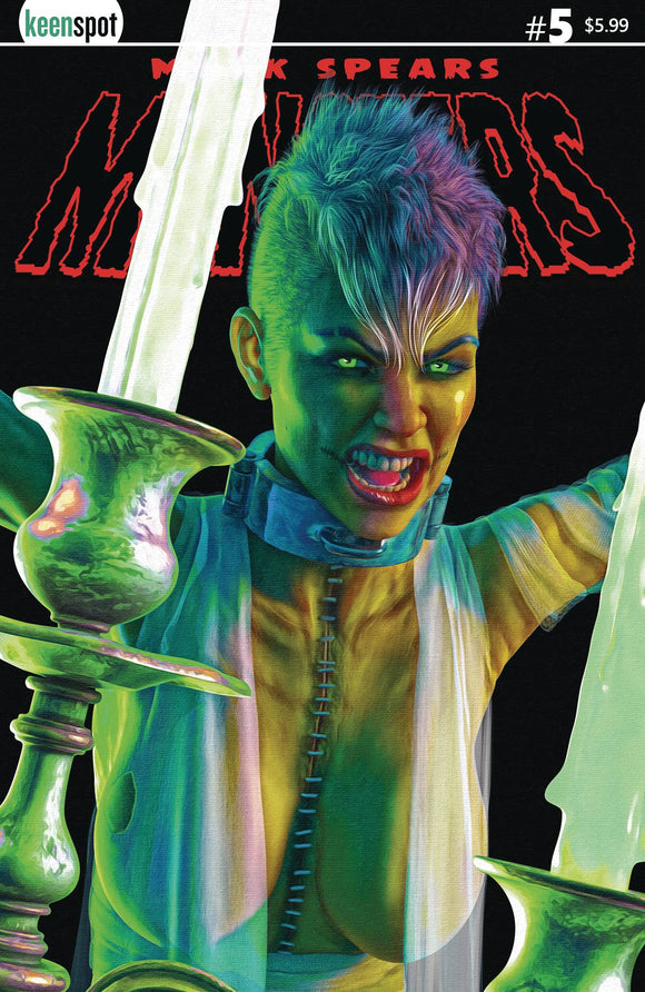 MARK SPEARS MONSTERS #5 CVR B HAIRCUT  (5/21/25)