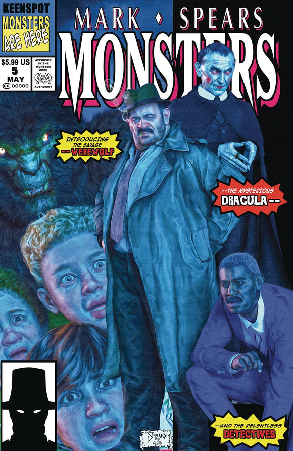 MARK SPEARS MONSTERS #5 CVR D NEW MUTANT #98 HOMAGE & CARD  (5/21/25)