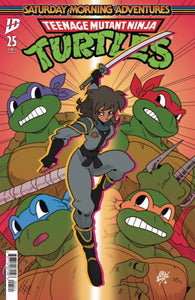 TMNT SATURDAY MORNING ADV #25 CVR B LEWIS (5/28/25)