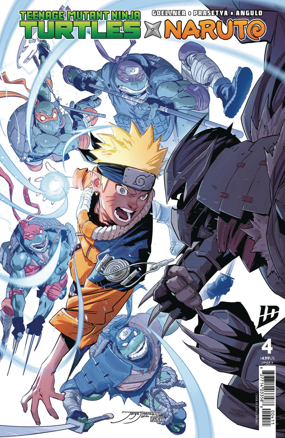 TEENAGE MUTANT NINJA TURTLES X NARUTO #4 CVR A JIMENEZ (6/4/2025)