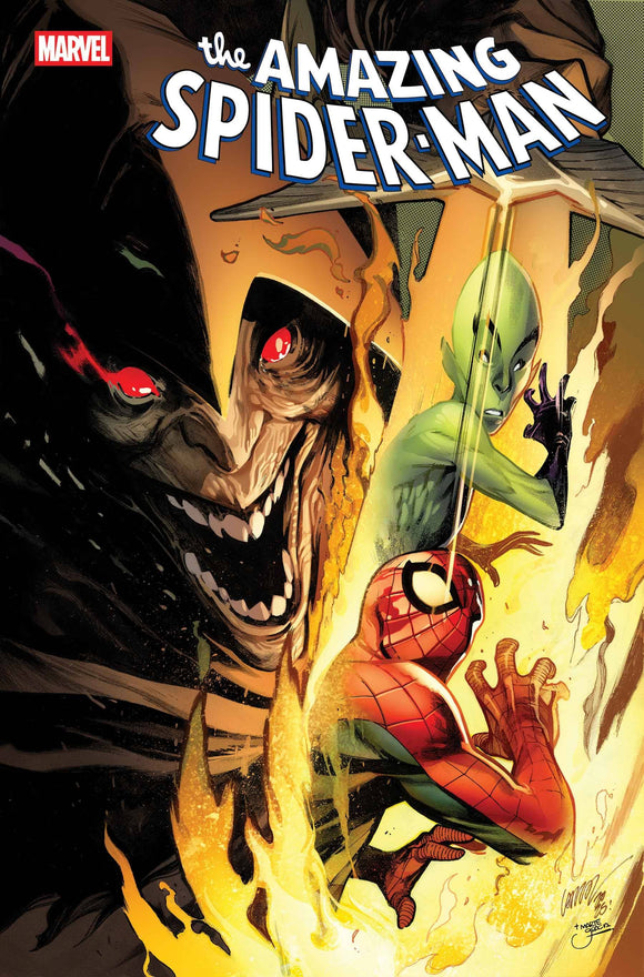 AMAZING SPIDER-MAN #4 PEPE LARRAZ IMPOSSIBLE MAN POP-UP VAR (5/21/25)