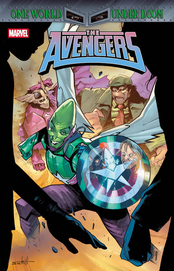 AVENGERS #26 VALERIO SCHITI IMPOSSIBLE MAN POP-UP VAR (5/28/25)