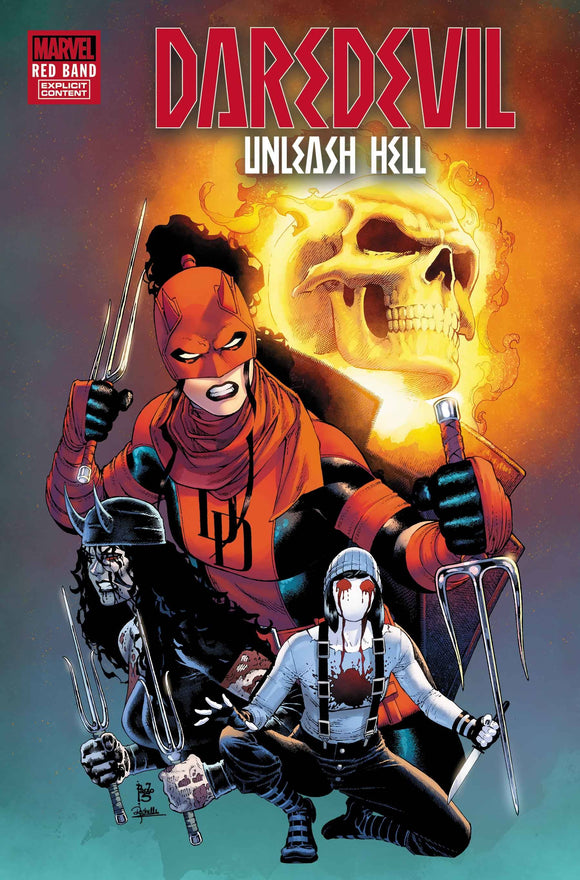 DAREDEVIL UNLEASH HELL RED BAND #5 (OF 5) (POLYBAG) (5/21/25)