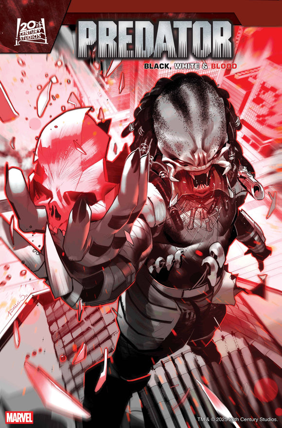 PREDATOR BLACK WHITE & BLOOD #1 (OF 4) (07/02/25)