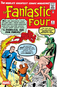 FANTASTIC FOUR #6 FACSIMILE ED FOIL VAR #6 (Net) (6/11/2025)