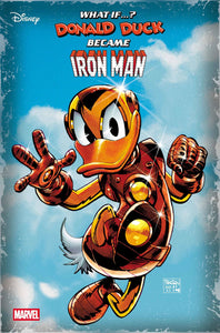 WHAT IF DONALD DUCK BECAME IRON MAN #1 DAN PANOSIAN VAR (5/28/25)