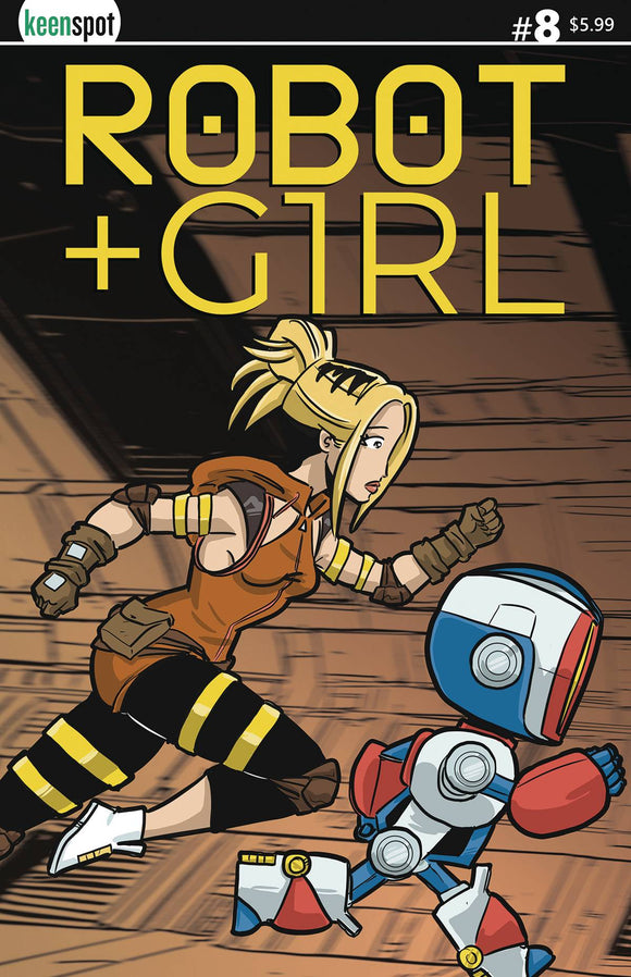 ROBOT + GIRL #8 CVR A RUN FOR THEIR LIVES (6/18/2025)