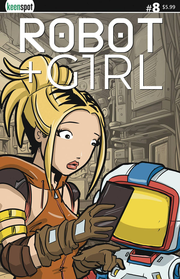 ROBOT + GIRL #8 CVR B NOTIFICATION HOLOFOIL (6/18/2025)