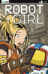 ROBOT + GIRL #8 CVR B NOTIFICATION HOLOFOIL (6/18/2025)