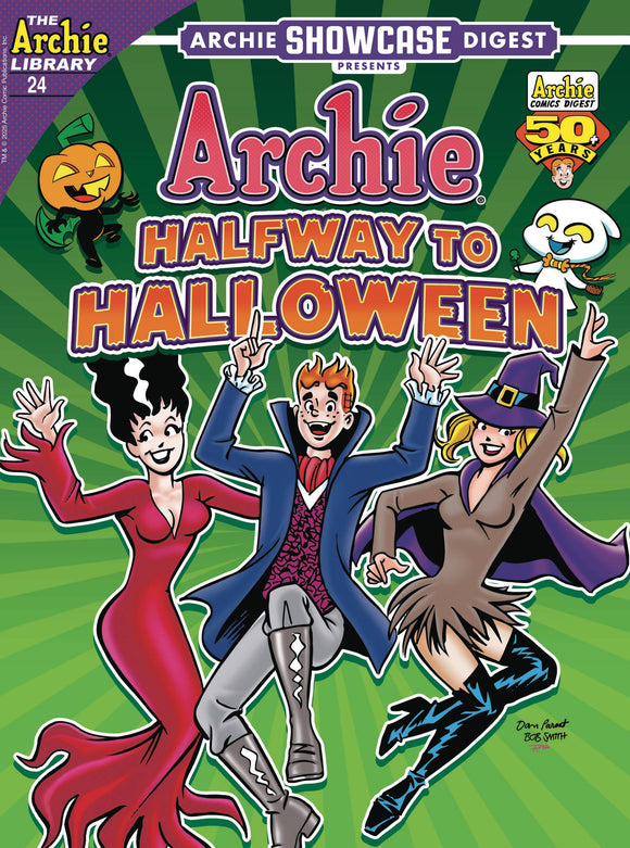ARCHIE SHOWCASE JUMBO DIGEST #24 HALFWAY TO HALLOWEEN ARCHIE COMIC PUBLICATIONS (6/04/2025)