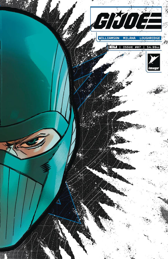 GI JOE #7 CVR H MILANA JUAREZ DIE CUT FOIL MASK VAR (5/21/2025)