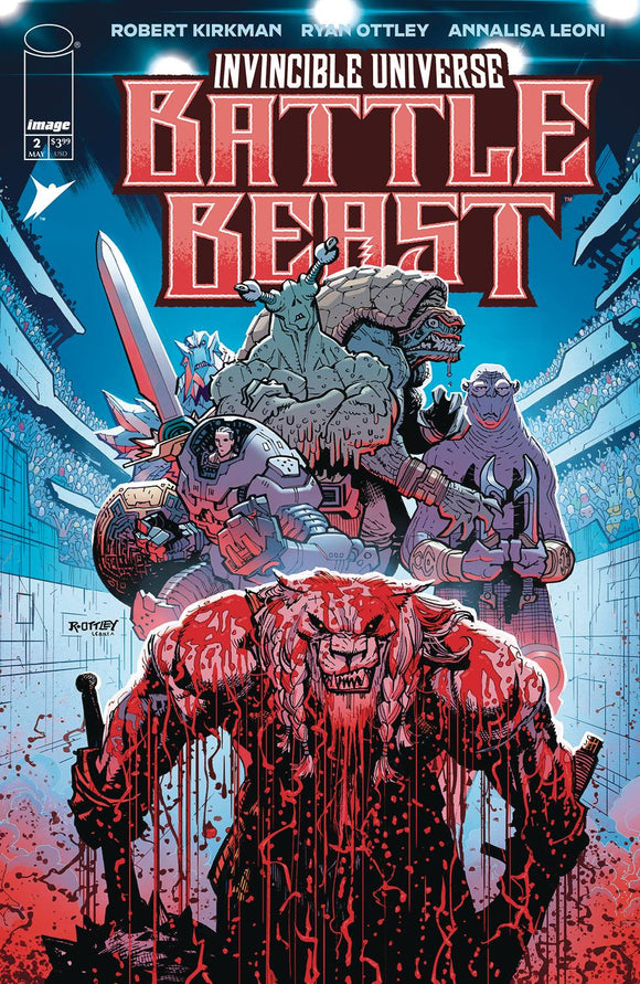 INVINCIBLE UNIVERSE BATTLE BEAST #2 CVR A OTTLEY LEONI (5/21/2025)