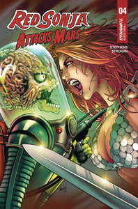 RED SONJA ATTACKS MARS #4 CVR C LAND (6/18/2025)