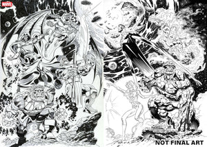FANTASTIC FOUR #1 25 COPY INCV CLAUDIO CASTELLINI VAR (07/09/25)