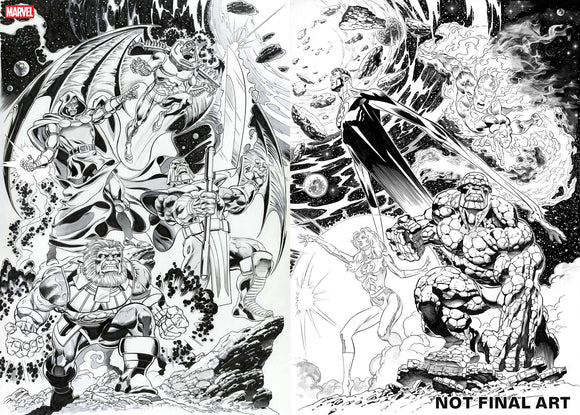 FANTASTIC FOUR #1 25 COPY INCV CLAUDIO CASTELLINI VAR (07/09/25)