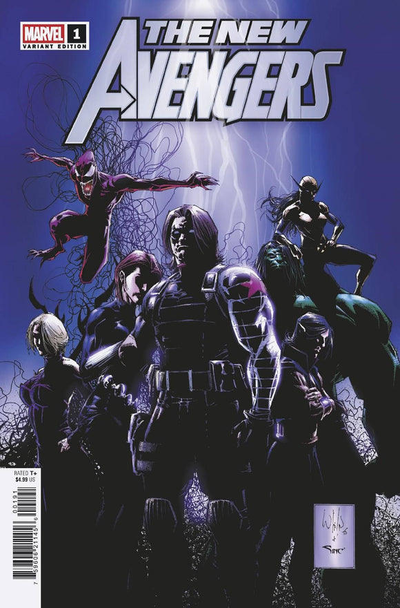 NEW AVENGERS #1 WHILCE PORTACIO SPOILER HOMAGE VAR (6/11/2025)