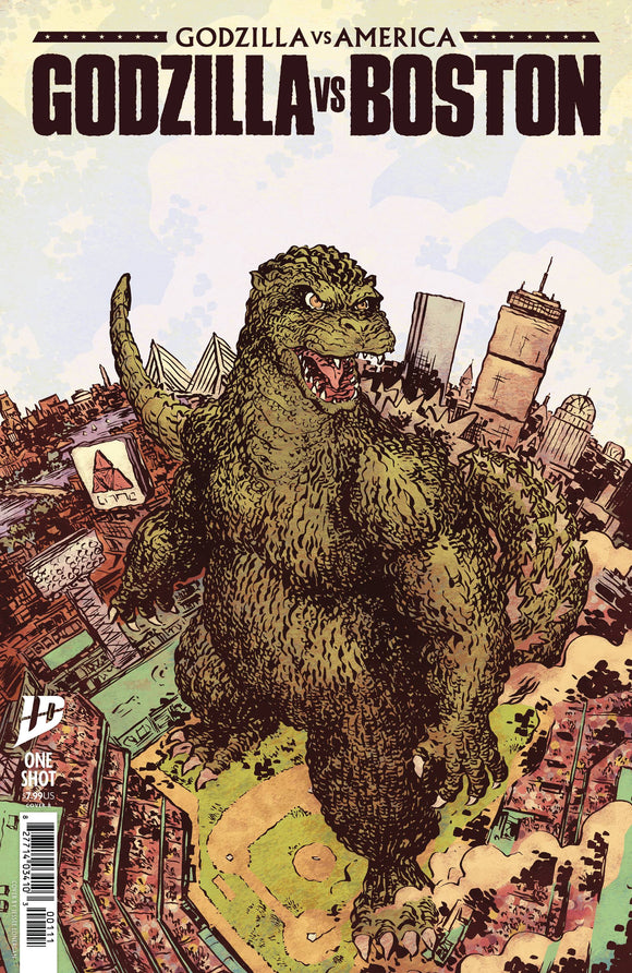 GODZILLA VS AMERICA BOSTON #1 CVR B LONERGAN (7/30/25)