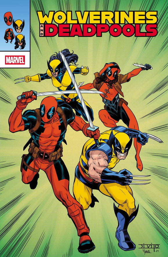WOLVERINES & DEADPOOLS #1 ANDREA DI VITO RETRO VISION VAR (07/02/25)