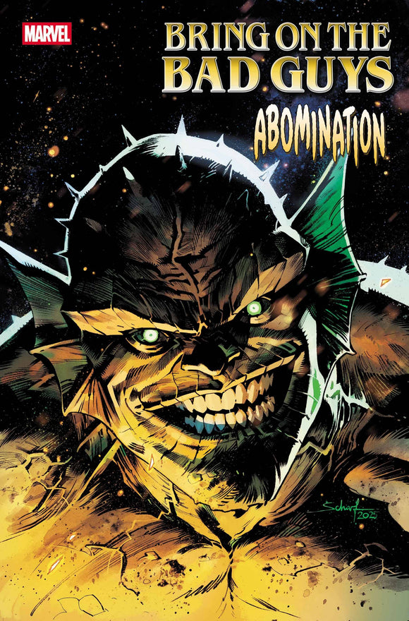 BRING ON THE BAD GUYS ABOMINATION #1 JONAS SCHARF VAR (07/16/25)