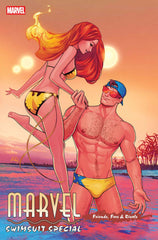 MARVEL SWIMSUIT SPECIAL FRIENDS FOES & RIVALS #1 DAUTERMAN VAR