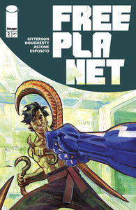 FREE PLANET #2 CVR A JED DOUGHERTY (6/11/2025)