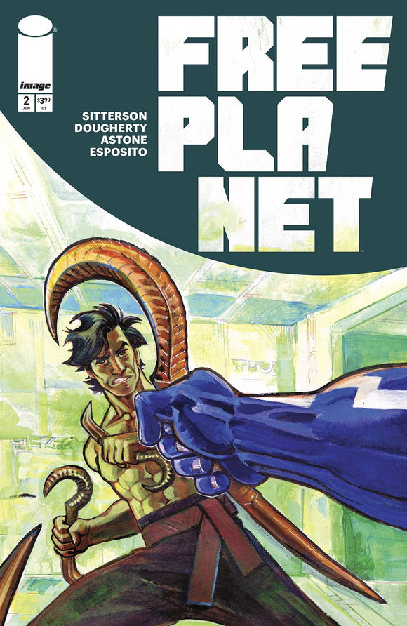 FREE PLANET #2 CVR A JED DOUGHERTY (6/11/2025)