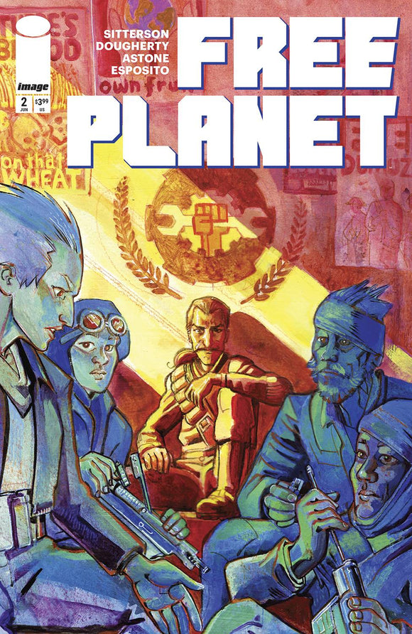 FREE PLANET #2 CVR B JED DOUGHERTY VAR (6/11/2025)