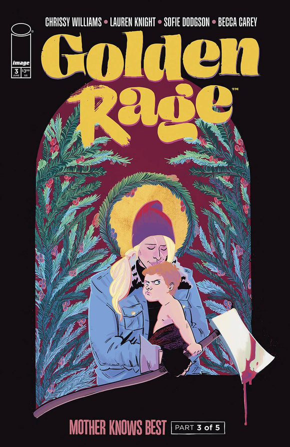 GOLDEN RAGE MOTHER KNOWS BEST #3 (OF 5) CVR A LAUREN KNIGHT (6/11/2025)