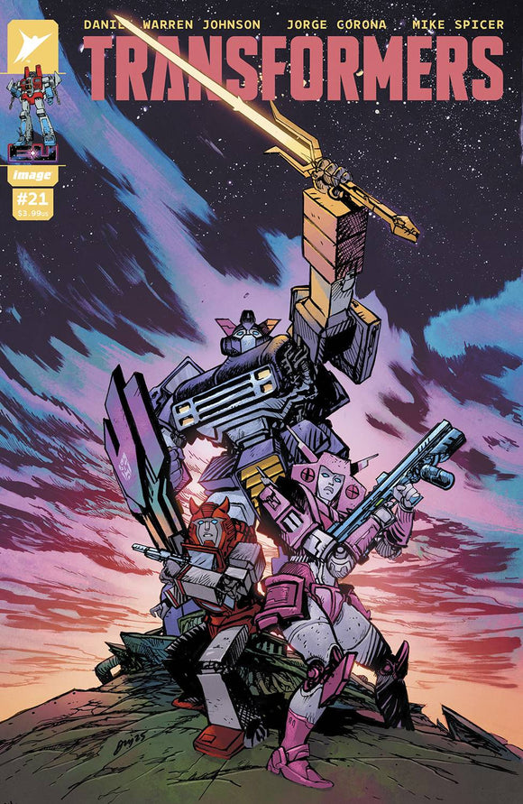 TRANSFORMERS #21 CVR A DANIEL WARREN JOHNSON & MIKE SPICER (6/11/2025)