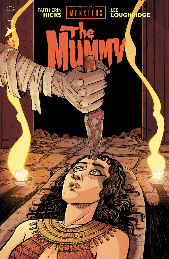 UNIVERSAL MONSTERS THE MUMMY #4 (OF 4) CVR A ERIN HICKS (6/25/2025)