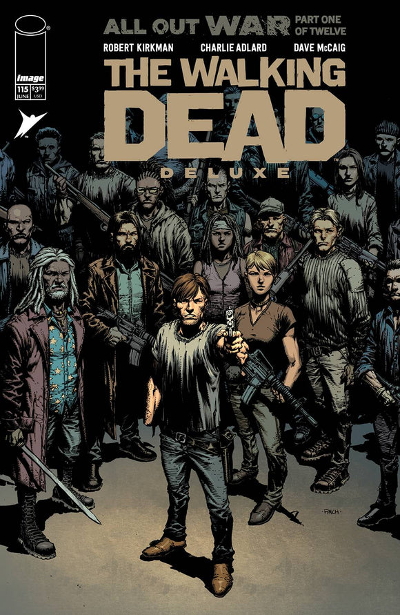 WALKING DEAD DELUXE #115 CVR A DAVID FINCH & DAVE MCCAIG (6/18/2025)