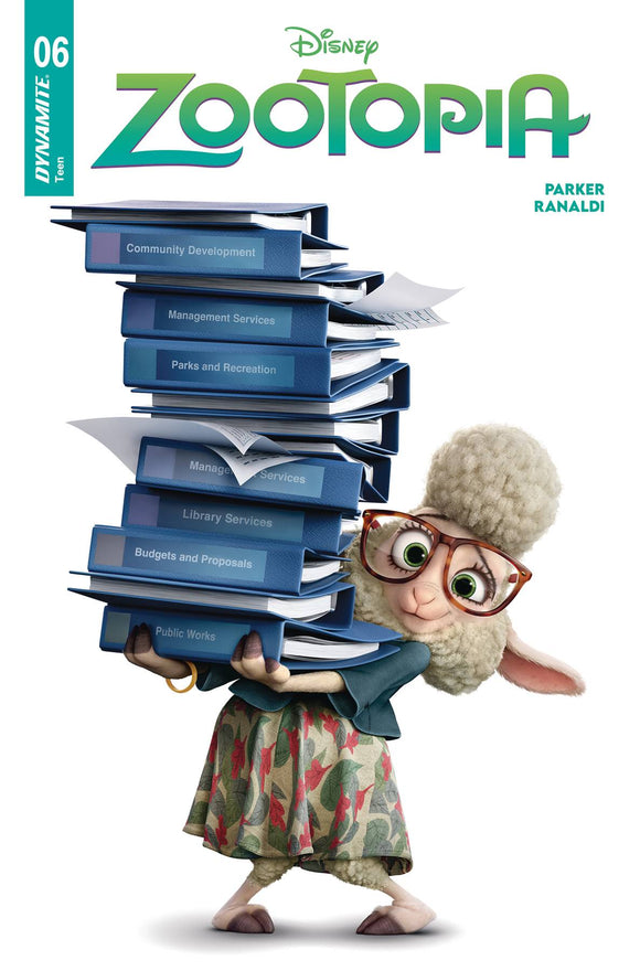 ZOOTOPIA #6 CVR E MOVIE CHARACTERS  (7/30/25)
