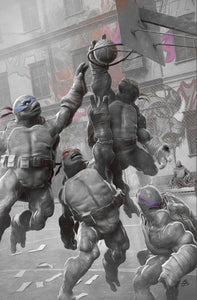 TMNT ONGOING #143 BJORN BARENDS VIRGIN SPLASH VARIANT