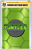 NYCC 2024 EXCLUSIVE TMNT #1 (2024) LOGO FOIL CGC SIGNATURE SERIES REMARK RAYMOND GAY, MATTHEW WAITE, JAVAN JORDAN