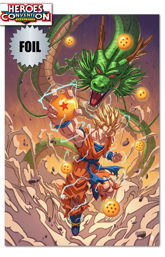 **WEDNESDAY 7PM EST** HEROES CON KAKARAT CVR B FOIL ARTBOOK EXCLUSIVE JACKSON CASPERZ /50