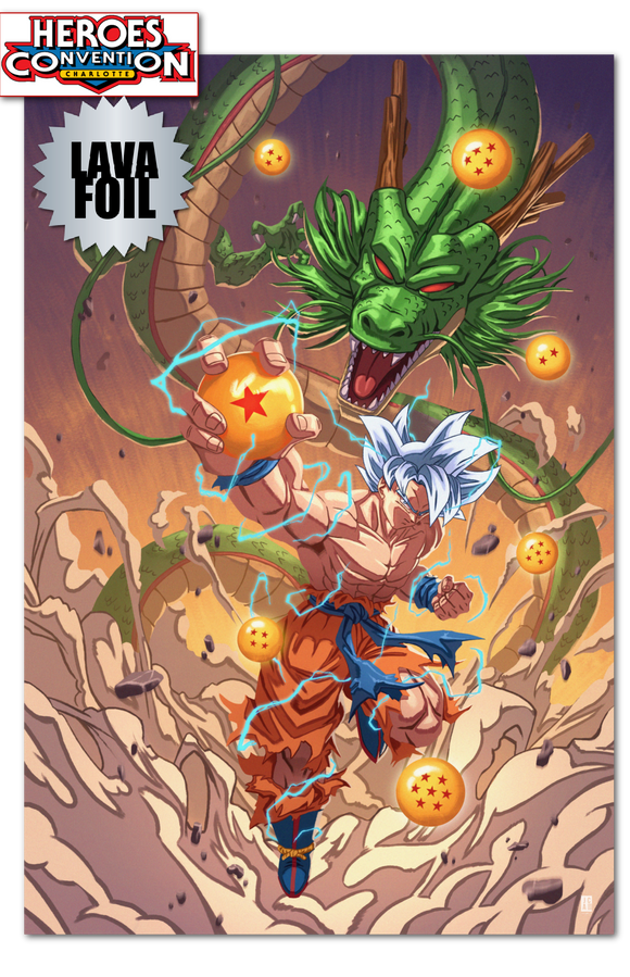 **WEDNESDAY 7PM EST** HEROES CON KAKARAT CVR C LAVA FOIL ARTBOOK EXCLUSIVE JACKSON CASPERZ /50