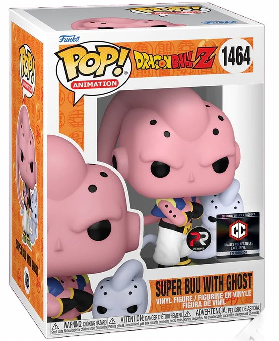 Funko Pop! Dragon Ball Z - Chalice Collectibles Exclusive Super Buu with Ghost
