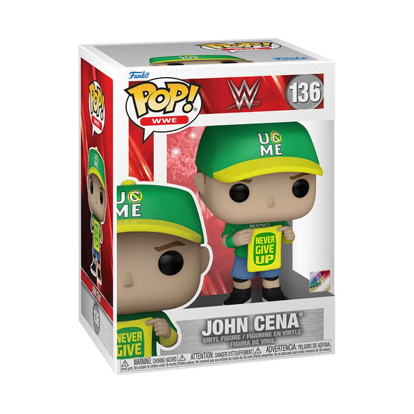 Funko Pop! WWE Wave 20 - John Cena (Never Give Up) (PREORDER ITEM NOV 2023)