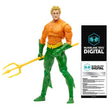 DC Multiverse - Wave 1 Action Figure with McFarlane Toys Digital Collectible - Aquaman