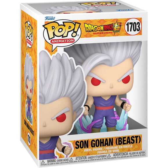 Funko Pop! Dragon Ball Super: Super Hero - Gohan Beast (PREORDER ITEM NOV 2024)