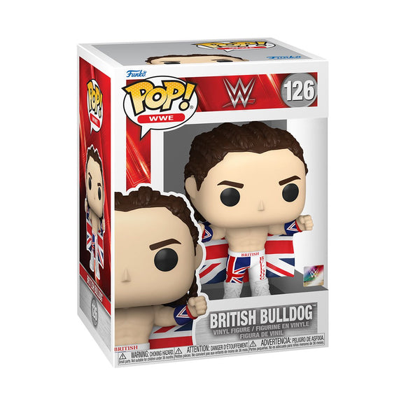 Funko Pop! WWE Wave 19 - British Bulldog (PREORDER ITEM NOV 2023)