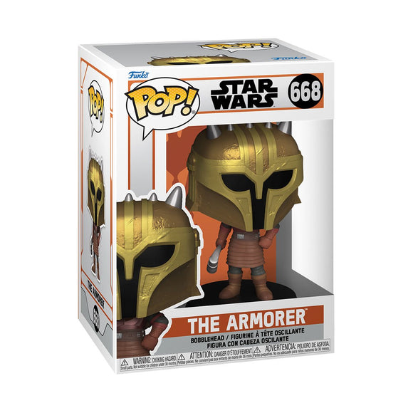 Funko Pop! Star Wars: The Mandalorian - The Armorer (PREORDER ITEM JAN 2024)